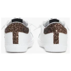 e Ledersneakers mit Glitzerbronze-Details><noscript><img width=