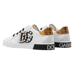 e Leder-Sneakers mit Strass für Kinder><noscript><img width=