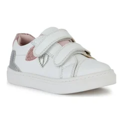 e Silberne Kindersneaker>Geox New