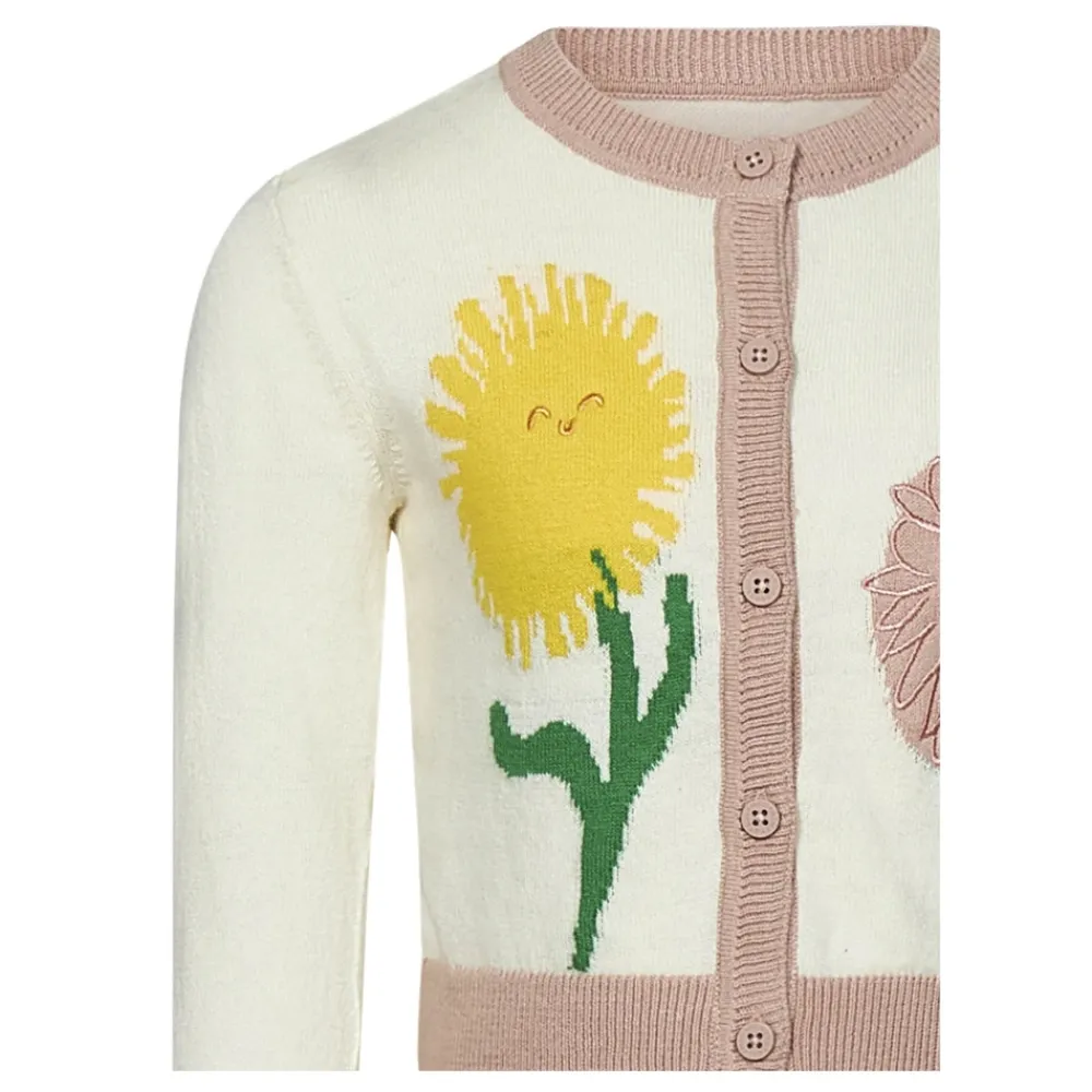 er Cardigan mit floralem Jacquardmuster>Stella McCartney Clearance