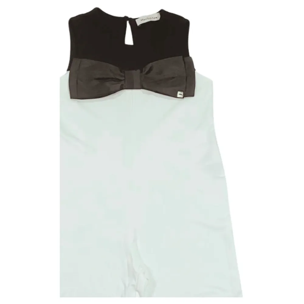 er Jumpsuit mit weiten Beinen und Schleife>Manila Grace Outlet