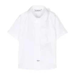 es Hemd mit Kontrastnähten, kurze Ärmel>Burberry Online