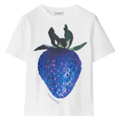 es T-Shirt mit Frontdruck>Burberry