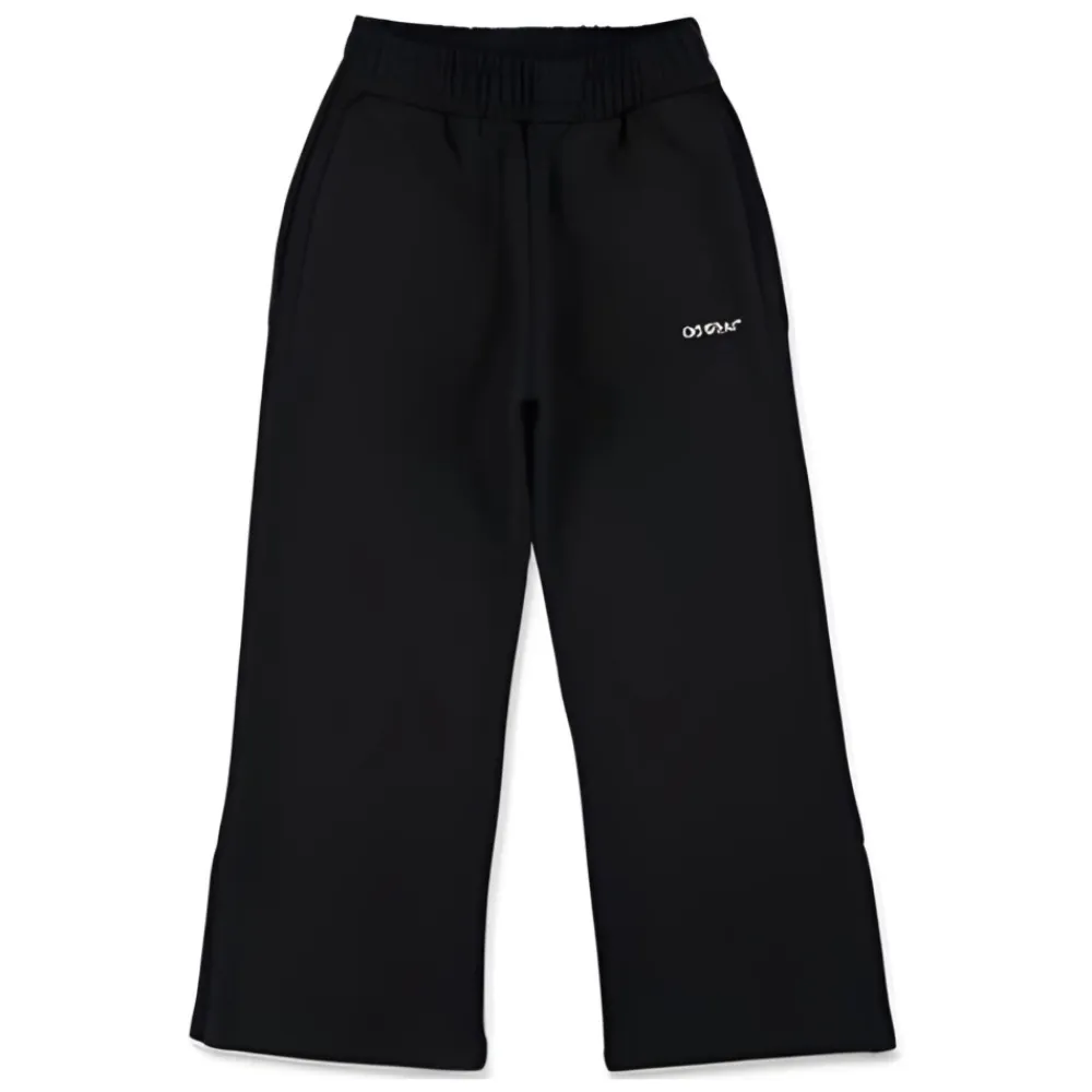 Weite Sweatpant mit Bookish Stil>Off White