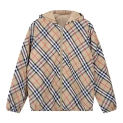 Wendbare karierte Jacke für Kinder>Burberry