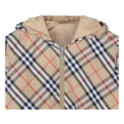 Wendbare karierte Jacke für Kinder><noscript><img width=