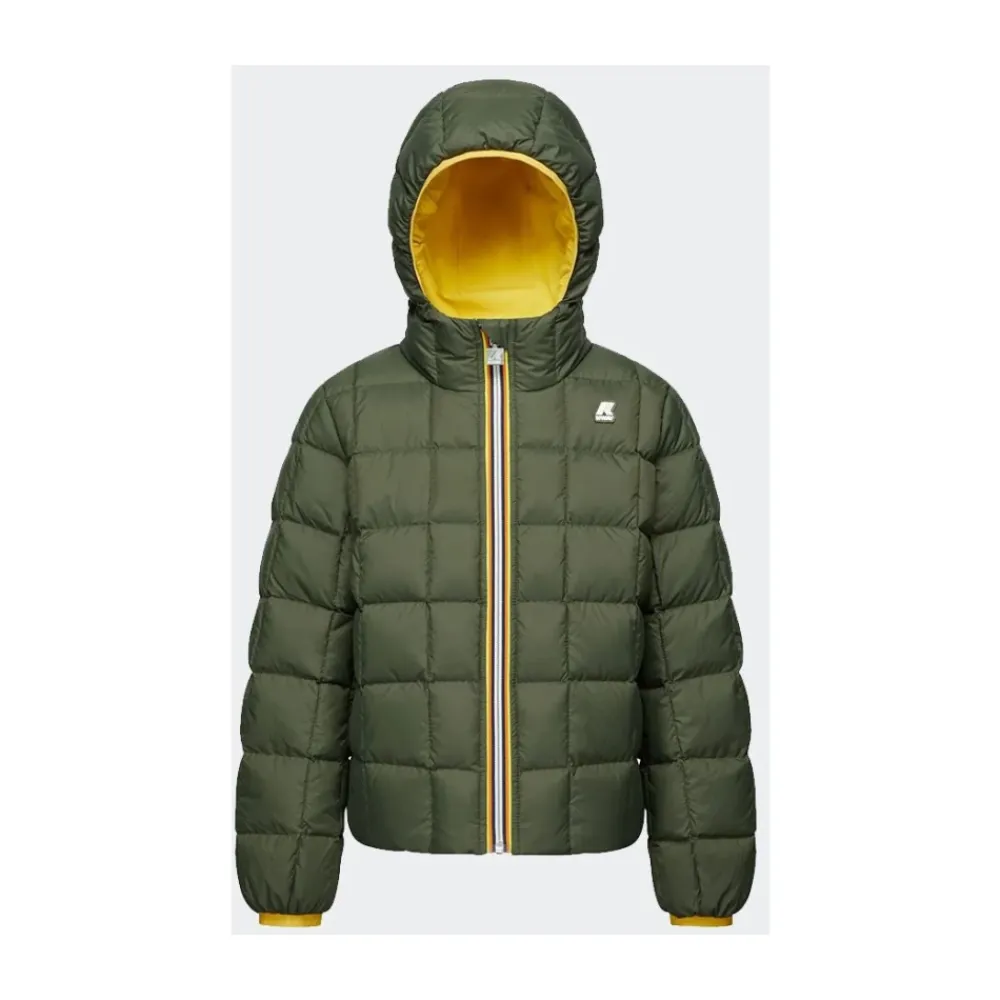 Wende-Daunenjacke Kurz>K-Way Best