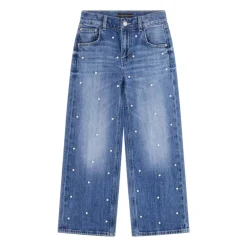 Wide Leg Denim Jeans>Guess Hot