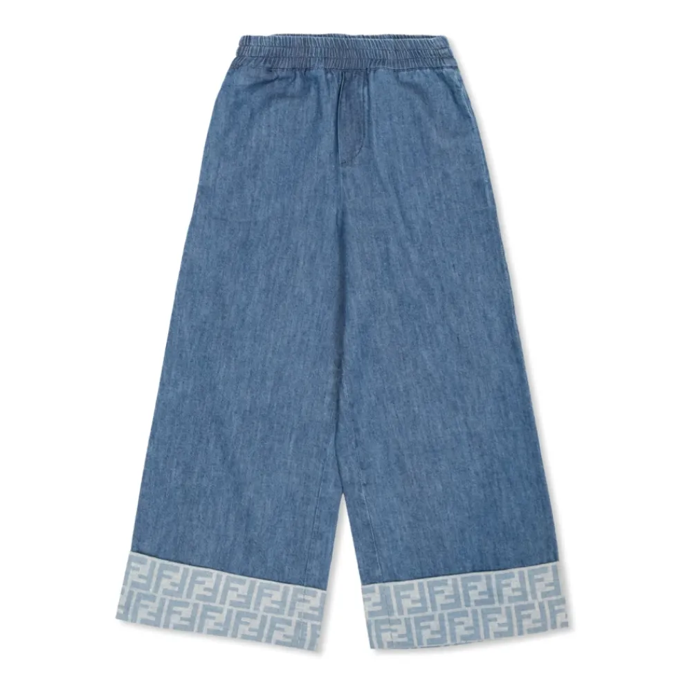 Wide-Leg Jeans>Fendi Online