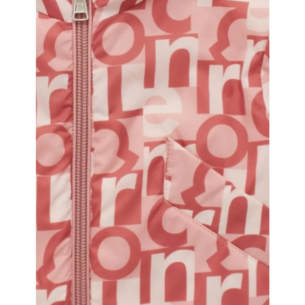 Winddichte Kinderjacke mit Logo-Print>Moncler