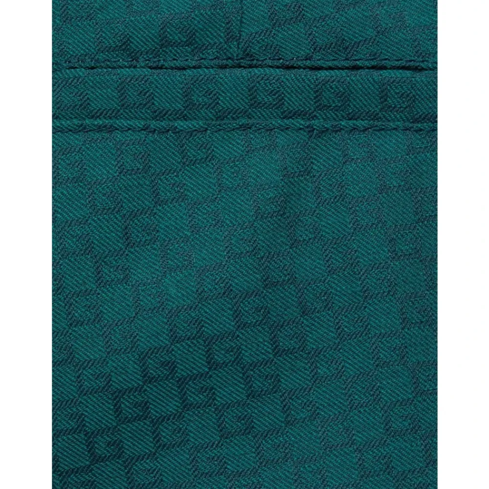 Wollhose mit quadratischem Print>Gucci Online