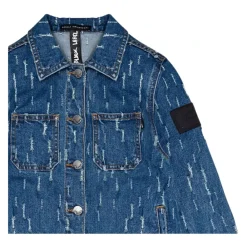 Zerrissene Denim Kinderjacke>Daniele Alessandrini Discount